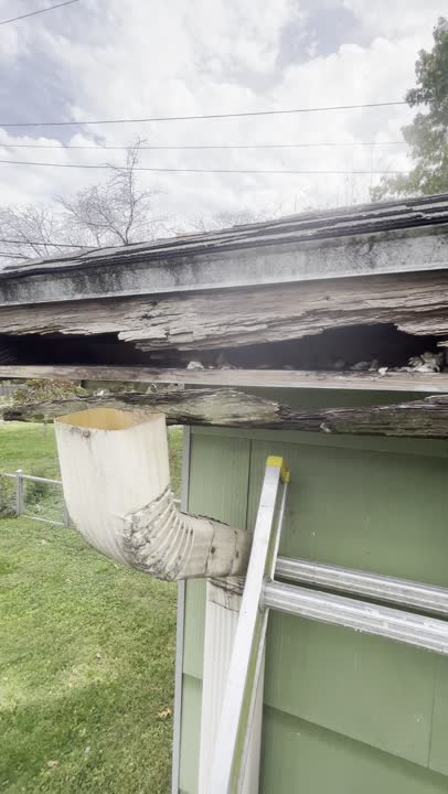 Video still of an interior repair job in Lexington, KY