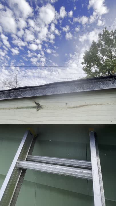 Video still of a deck and exterior carpentry job in Lexington, KY